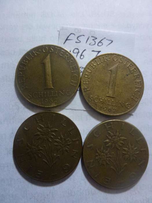 1967 Austria 1 schilling