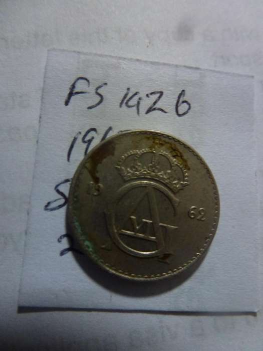 1962 Sweden 25 ore