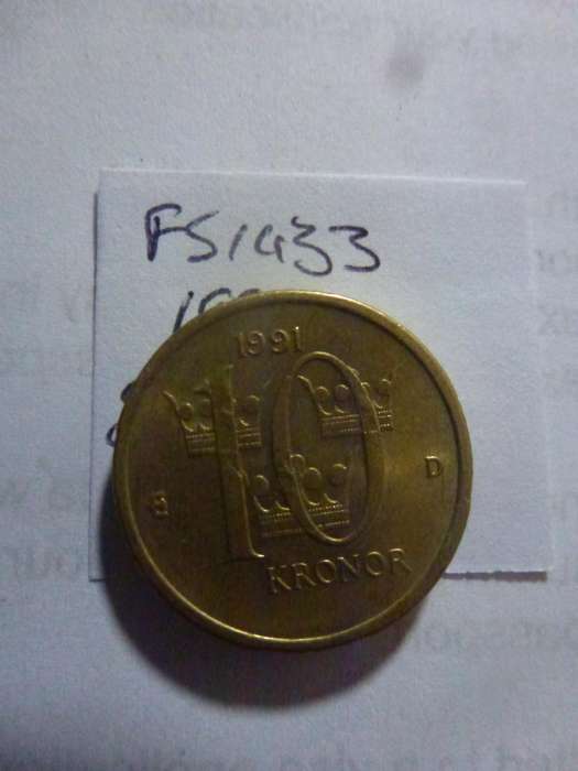 1991 Sweden 10 kronor