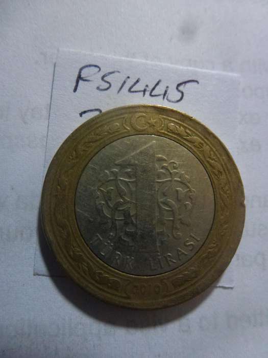 2010 Turkey 1 lira