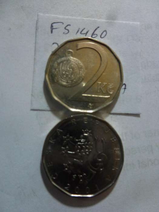 2001 Czech Republic 2 koruny