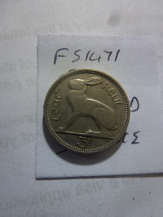 1962 Ireland 3 pingine