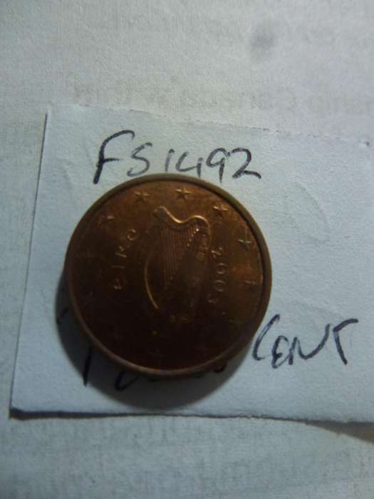 2003 Ireland 1 euro cent