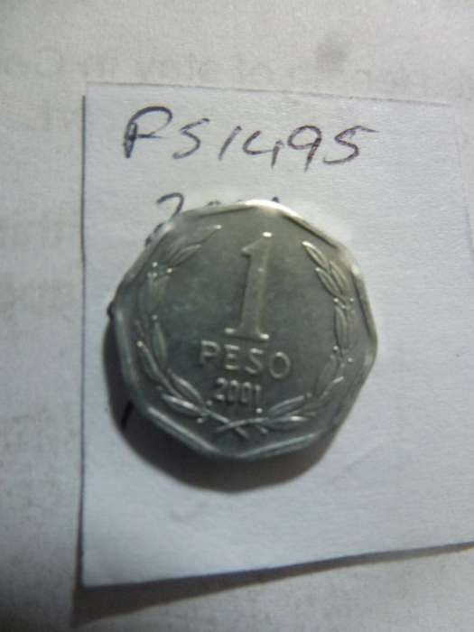 2001 Chili 1 peso