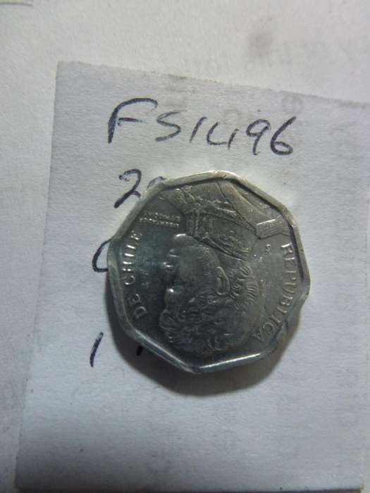 2002 Chili 1 peso