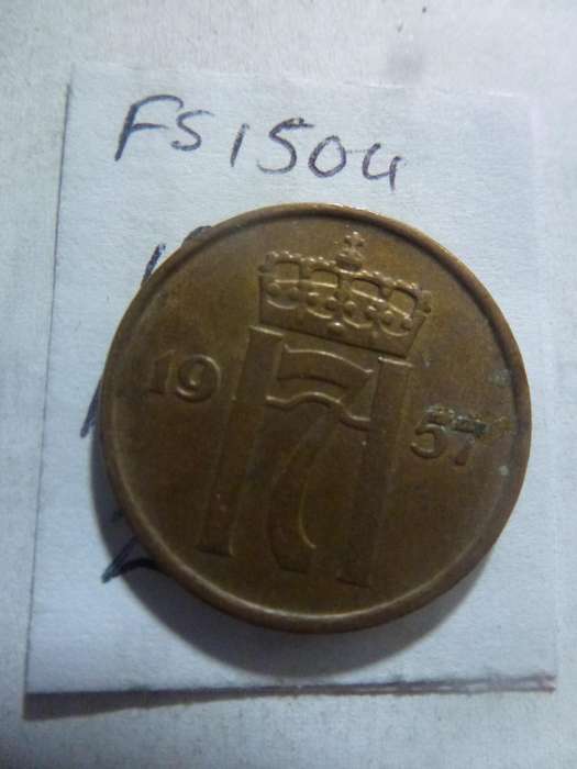 1957 Norway 2 ore