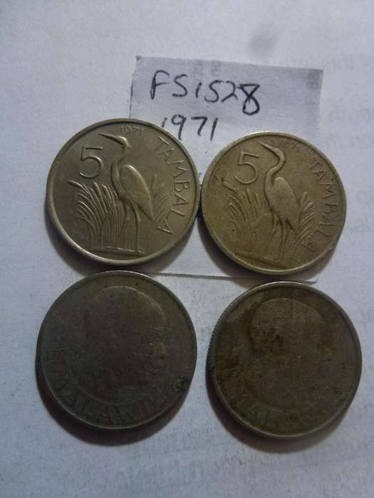 1971 Malawi 5 tambala