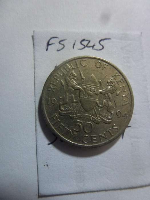 1994 Kenya 50 cent