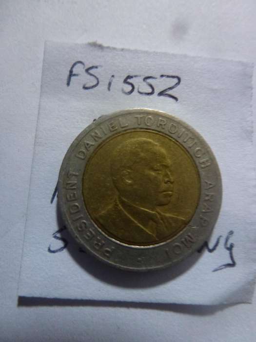 1997 Kenya 5 shilling
