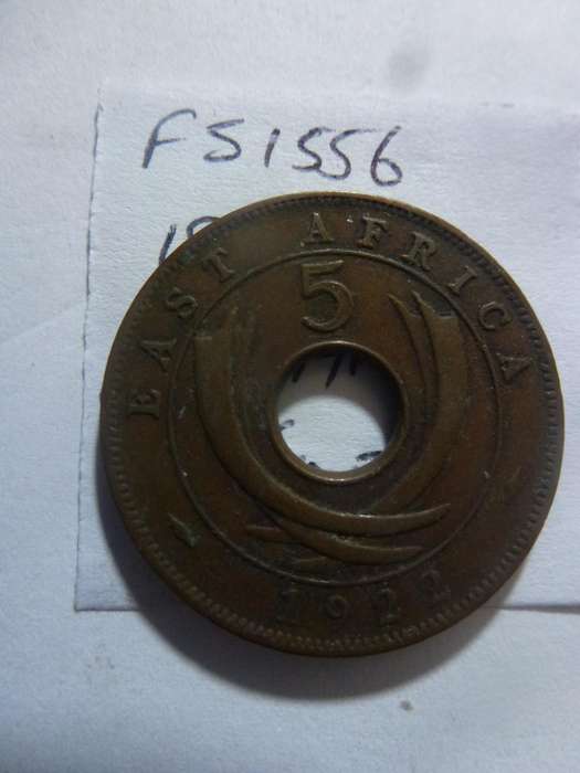 1922 East Africa 5 cent