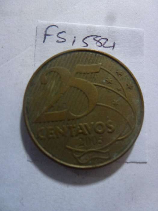 2005 Brazil 25 centavos