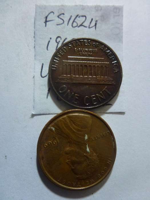 1969 United States of America 1 cent