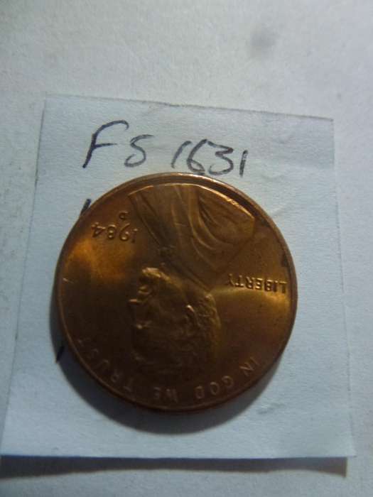 1984 United States of America 1 cent