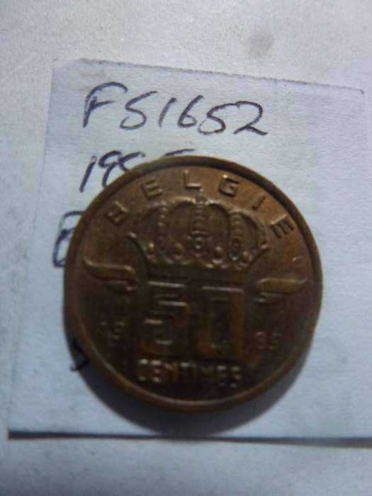 1985 Belgium 50 centimes Dutch