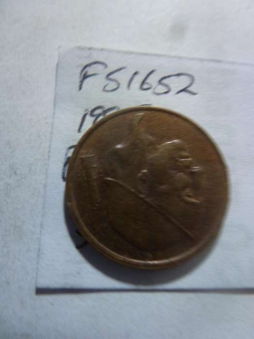 1985 Belgium 50 centimes Dutch