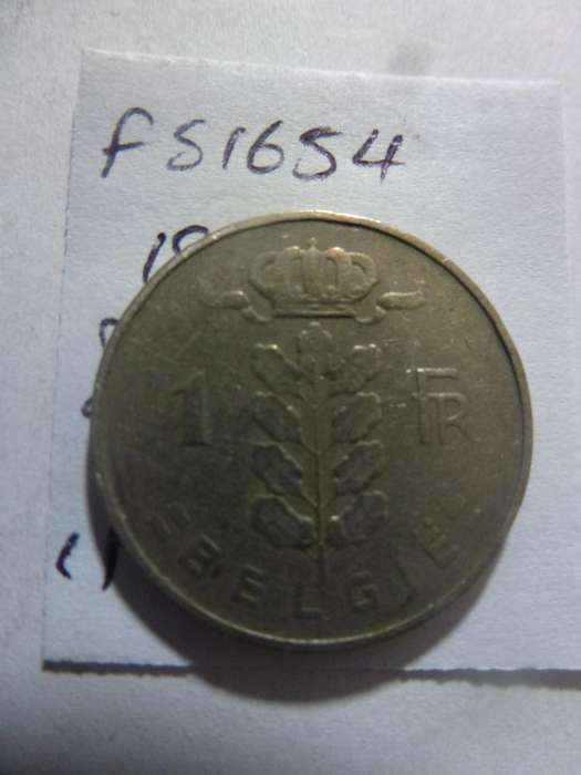 1950 Belgium 1 franc Dutch
