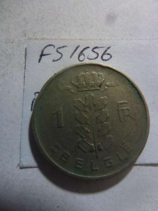 1952 Belgium 1 franc Dutch