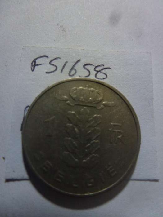 1963 Belgium 1 franc Dutch