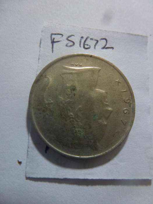 1967 Belgium 1 franc French