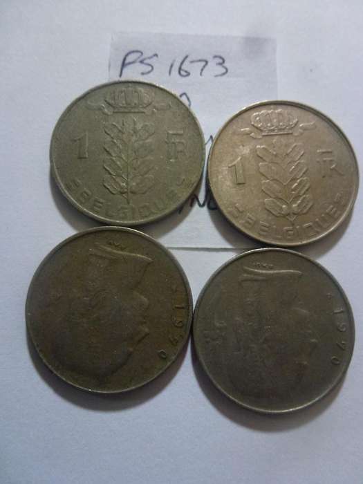 1970 Belgium 1 franc French