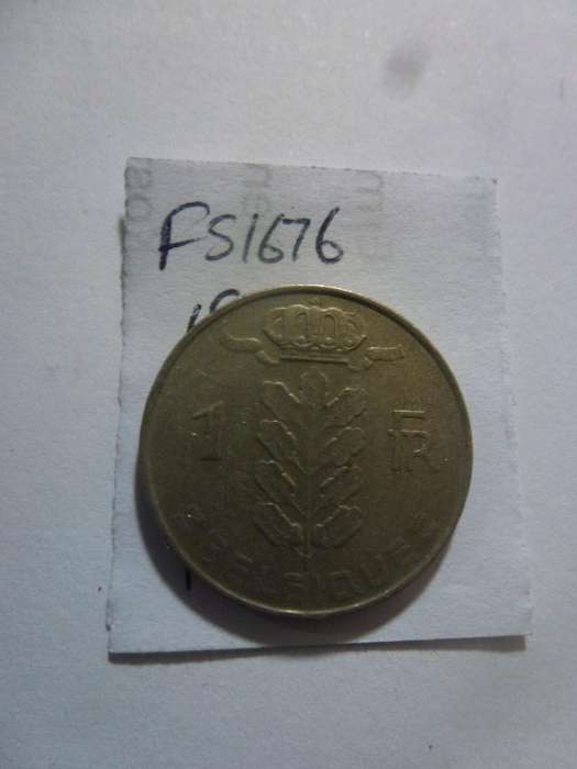 1977 Belgium 1 franc French
