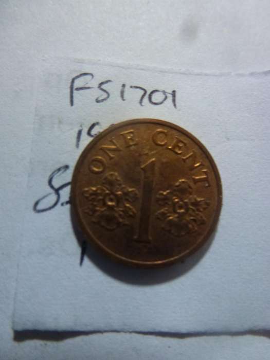 1992 Singapore 1 cent