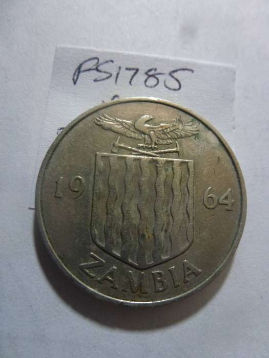 1964 Zambia 2 shilling
