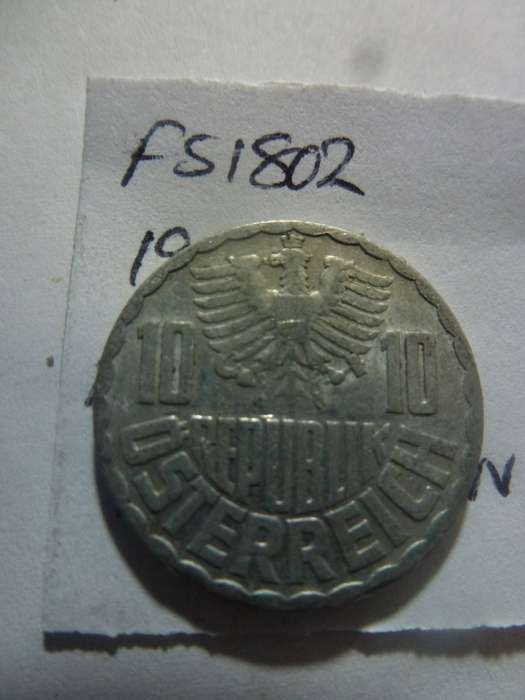 1952 Austria 10 groschen