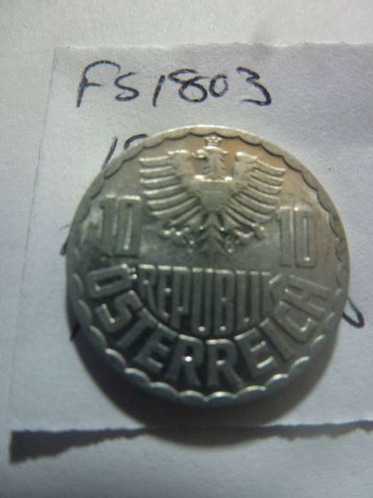 1976 Austria 10 groschen