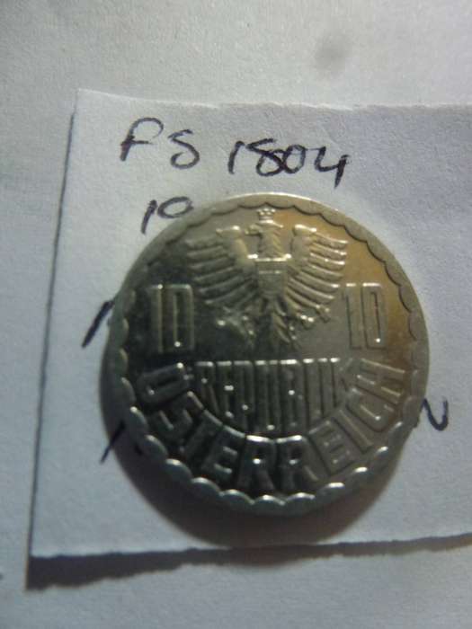 1981 Austria 10 groschen