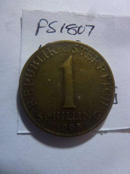 1965 Austria 1 schilling