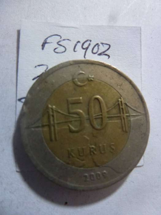 2009 Turkey 50 kurus