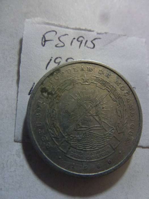 1980 Mozambique 5 meticais