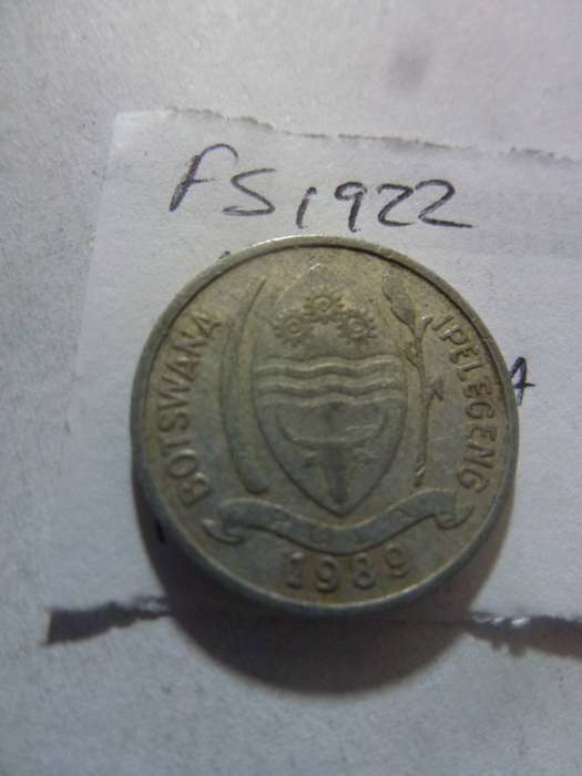 1989 Botswana 1 thebe