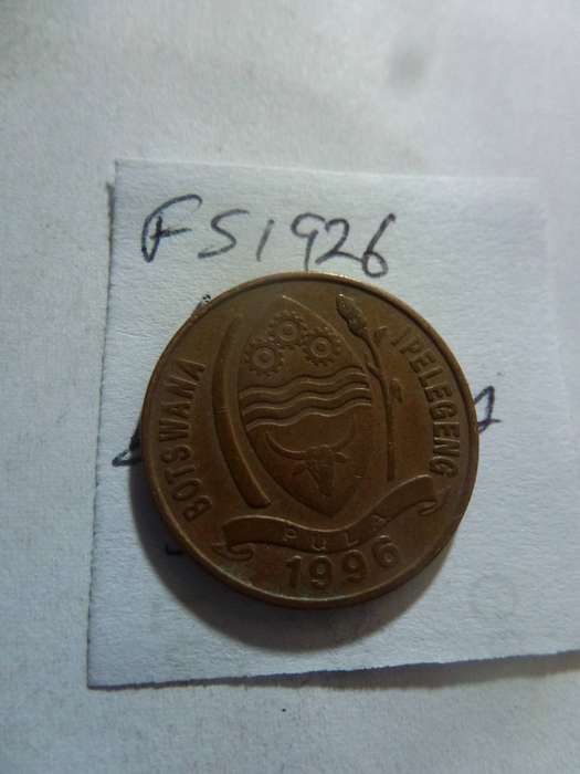 1996 Botswana 5 thebe