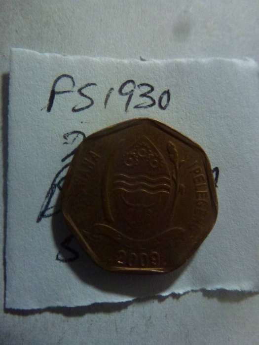 2009 Botswana 5 thebe