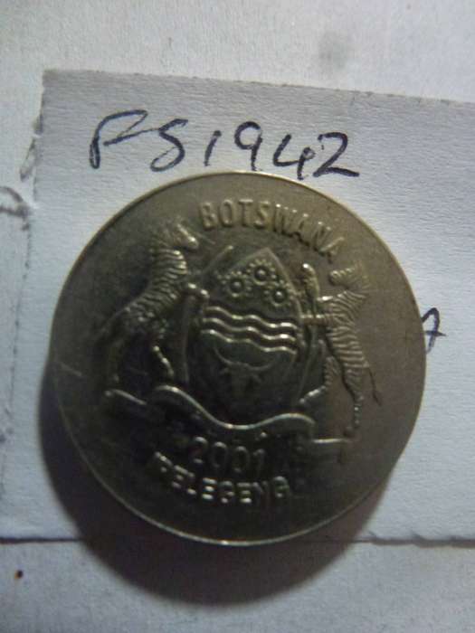 2001 Botswana 50 thebe