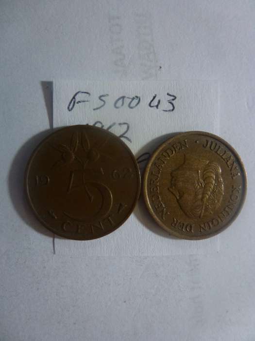 1962 Netherlands 5 cent