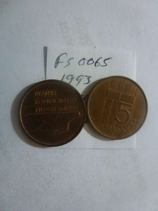 1993 Netherlands 5 cent