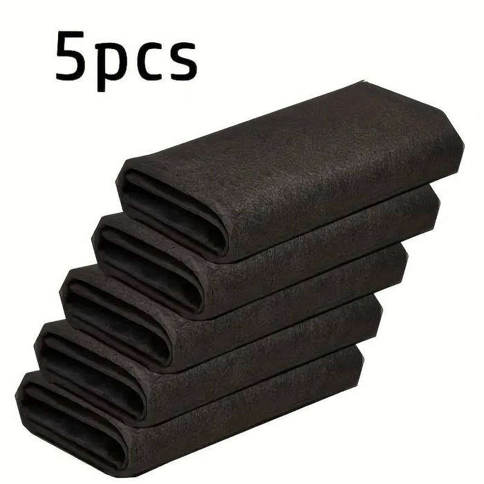 5pcs Heavy-Duty Glass Cleaning Cloths