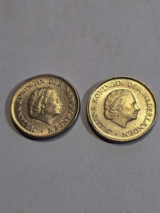 a Set of 2 Belgium 25c coins