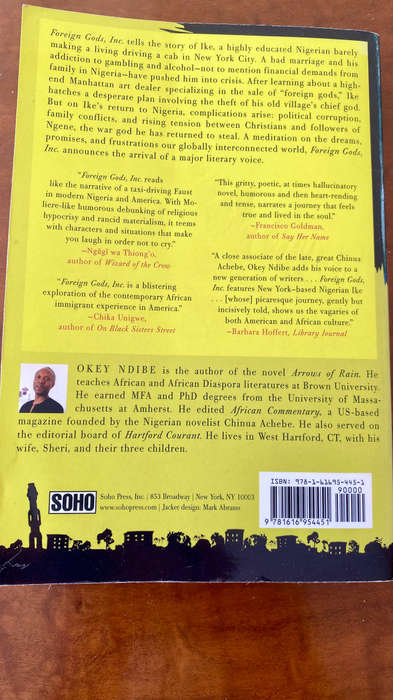 Foreign Gods, Inc. by Obey Ndibe