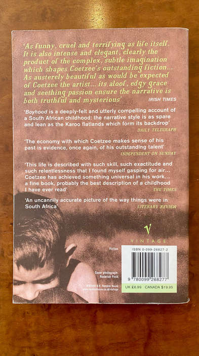 JM Coetzee Book Bundle: Boyhood & Youth (Scenes from Provincial Life #1 & 2)