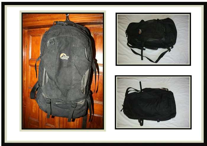 Bag - Travel and Hiking Bag 2 in 1. (Lowe alpine)
