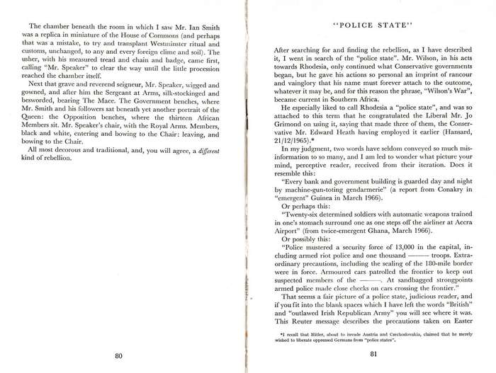 Douglas Reed - The battle for Rhodesia