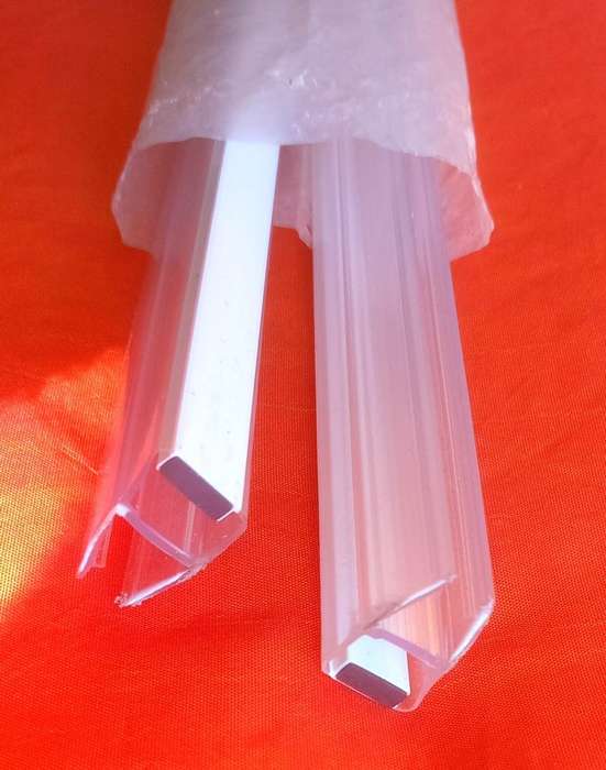 Shower Door - 2 x Magnetic strips (2.5m)