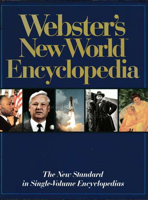 Webster's new world encyclopedia (1220 pages)