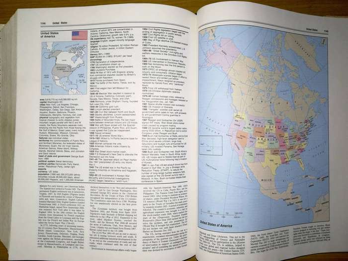 Webster's new world encyclopedia (1220 pages)