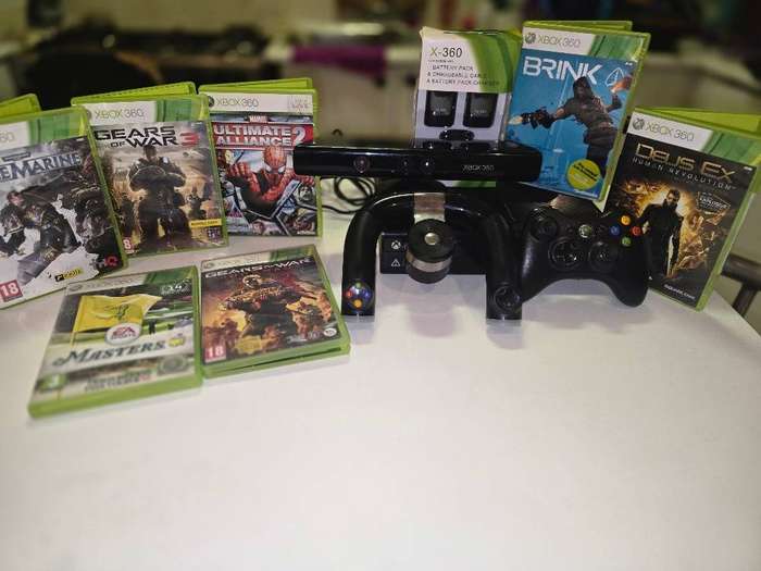 Xbox 360 Gaming Bundle  All-In-One Fun!