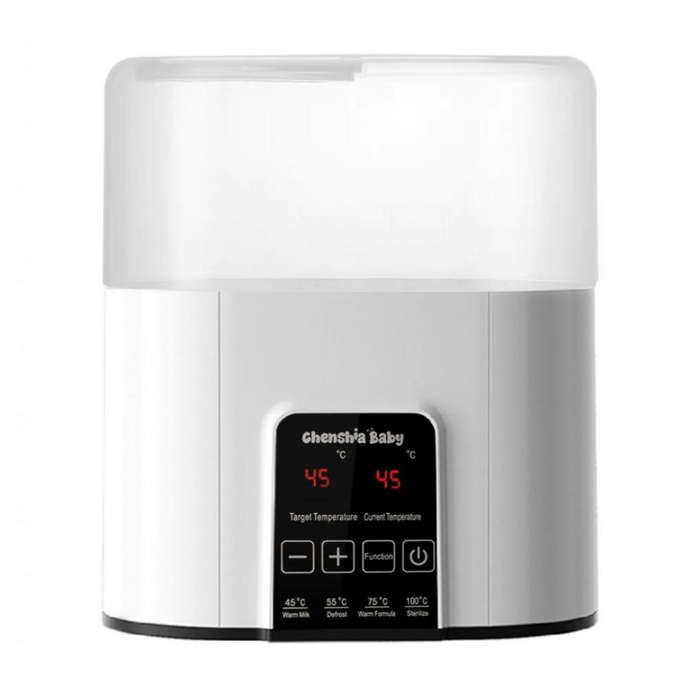 Chenshia Double Bottle Warmer & Steriliser LED Display Accurate Temperature